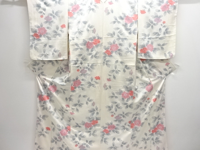 JAPANESE KIMONO / KOMON / FLOWER 